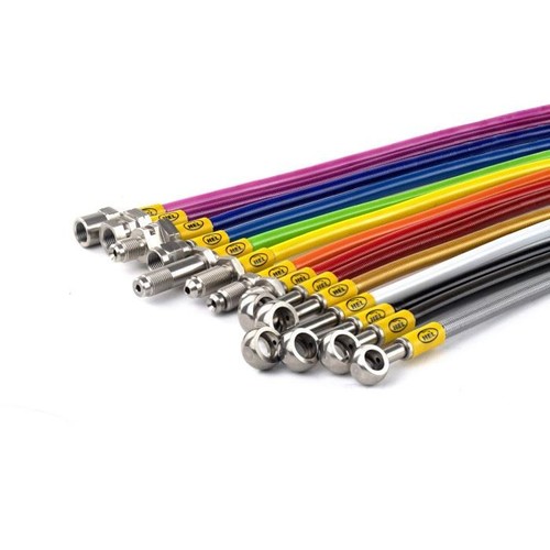 Hel stainless brake hoses - hel, fit
