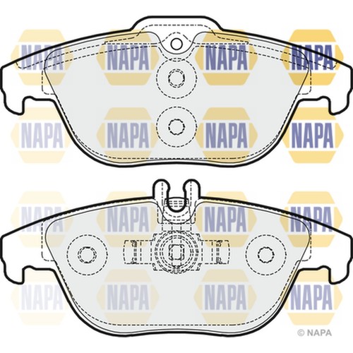Brake pads set for - brake,
