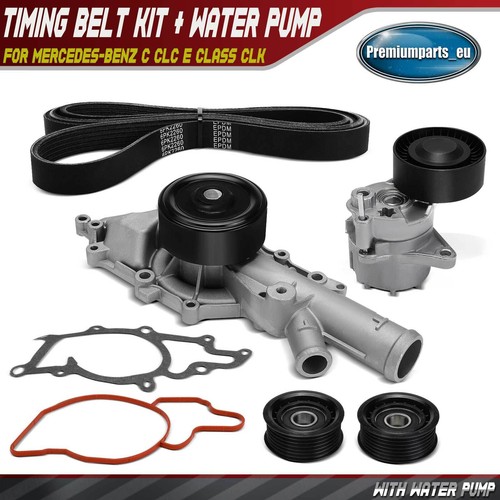 Timing belt kit water - belt, pump