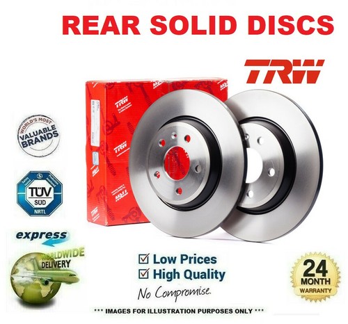 Rear axle solid brake discs - axle,