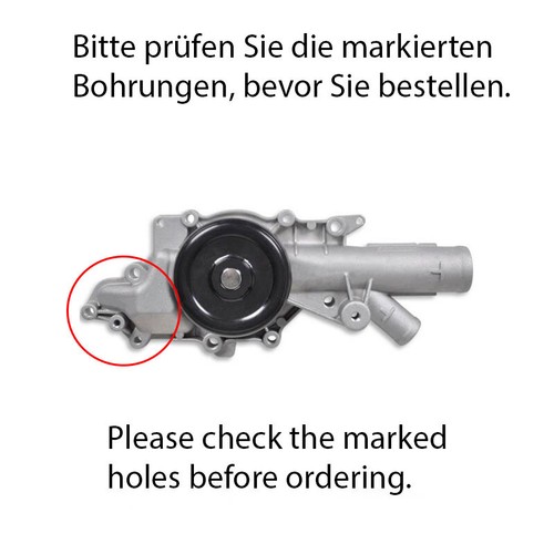 Water pump for mercedes benz - water,