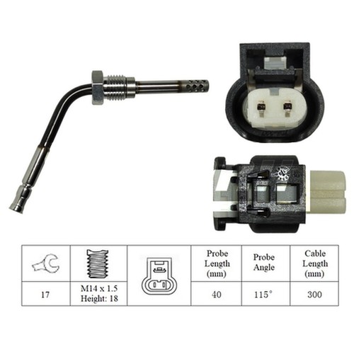 Exhaust temperature sensor - exhaust,